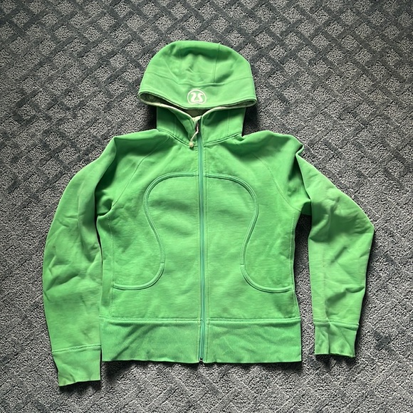 Lululemon women’s green zip up sweater - Picture 1 of 4